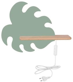 Zelené detské svietidlo Monstera - Candellux Lighting