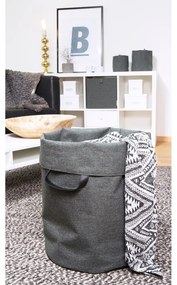 Sivý koš na bielizeň Bigso Box of Sweden Bin, 69 l