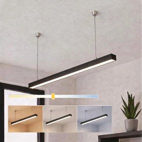 Brilagi- LED závesné svietidlo FULLDAY LED/30/40/50W/230V 2700/4000/6000K 150 cm čierne