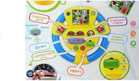 LEAN Toys Interaktívne zvuky detského volantu