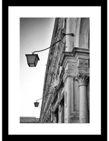 B&amp;W rámovaný obraz 30x40