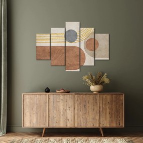 Obraz - Moderná koláž (150x105 cm)