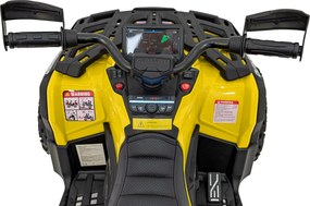 Ramiz Štvorkolka Can Am Outlander ATV žltá
