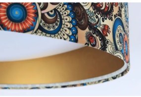 LED Stropné svietidlo GALAXY LED/24W/230V pestrofarebná/zlatá