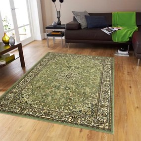 Koberce Breno Kusový koberec SOLID 55/APA, zelená, viacfarebná,240 x 340 cm