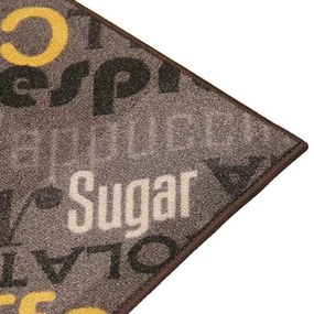 Koberce Breno Kusový koberec CAPPUCCINO 44, hnedá,67 x 180 cm