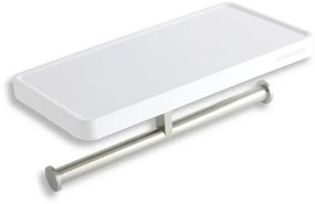 Novaservis Yacore držiak toaletného papiera biela/chróm 65581.1