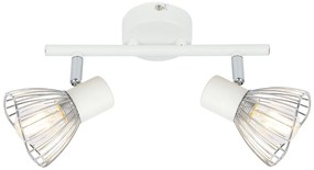 CLX Bodové nástenné / stropné osvetlenie FABIO, biele