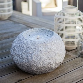Fontána Heissner STONE LED, sivá 016634-09