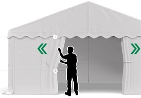 Bestent Skladová hala/ garáž 3x6x2m Comfort PE 240g