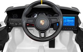 Ramiz Detské autíčko Porsche Spyder RS 718 MP4, biele