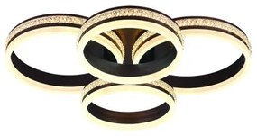 LED Stmievateľný prisadený luster LED/150W/230V 3000-6500K + diaľkové ovládanie