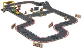 Playtive Drevená cestná súprava Mesto/Pretekárska dráha (pretekárska dráha)  (100367857)