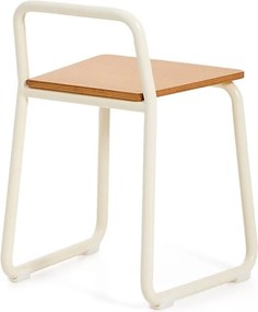 Béžová kovová detská stolička Tinn – Kave Home