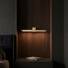 Toolight Toolight, LED nástenné svietidlo, 60cm, 12W, 4000K, 1000lm, SWE047-1W, zlatá matná, OSW-20147