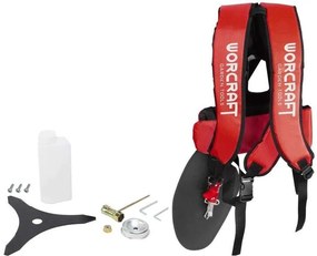 Krovinorez Worcraft GT65-430 s príslušenstvom, 2,2 kW, ANTIVIBRAČNÁ FUNKCIA