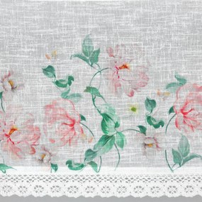 KRÁTKA ZÁCLONA NA PÁSKE ASTEJA 150X30 CM VIACFAREBNÁ