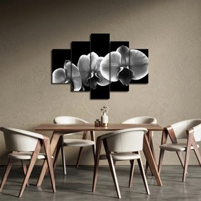 Obraz kvetu orchidey (150x105 cm)