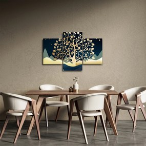 Obraz zlatého stromu (90x60 cm)