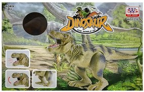 LEAN TOYS Dinosaurus Tyrannosaurus Rex na batérie -hnedý