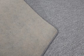 Timzo 💧👣🛡️200x70 cm Behúň na mieru Nature platina - obšitý zo všetkých strán + aplikovaná impregnácia + protišmyková úprava, šedá, chodba / predsieň