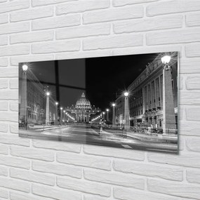 Obraz na akrylátovom skle Rím chapel road 100x50 cm
