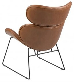 Kreslo Berlin hnedé