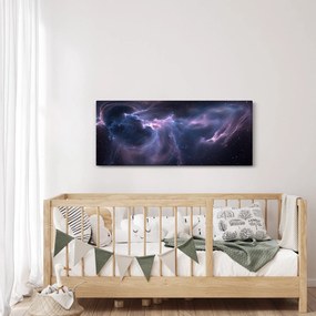 Obraz - Vesmírna hmlovina (120x50 cm)