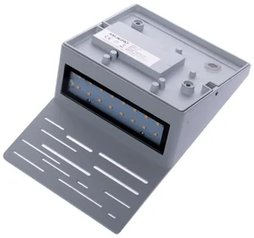Exteriérové nástenné LED svietidlo Line, 1x LED 10w, biele