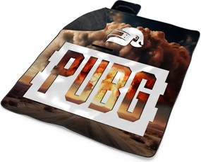 Sablio Plážová deka PUBG Explózia 1: 200x140 cm