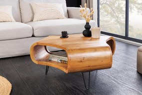 Konferenčný stolík ORGANIC LIVING 90 cm akáciové drevo