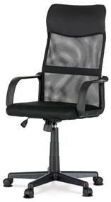 Obľúbená a nadčasová kancelárska stolička čiernej farby