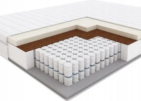 Taštičkový matrac Lambada 140x200 cm Hilding Pružinový Probiotex Kokos H3