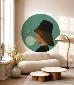 WALLCOLORS Dots Boy and Dragonfly - tapeta POVRCH: Wallstick