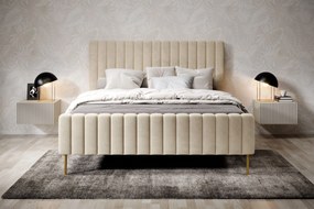 Sada závesných nočných stolíkov Nicole 46 cm - kašmír