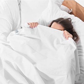 Plachta posteľná biela pevná Daria EMI, Pevná plachta 110x160 detská