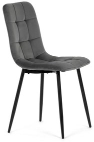 Súprava jedálenských stoličiek CT-281 GREY4, 4 ks