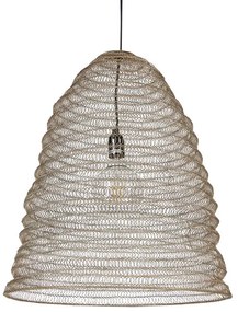 Kovová závesná lampa mosadzná PALAR Beliani