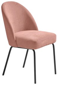 Ružová jedálenská stolička Creston – Unique Furniture