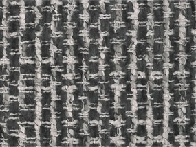 Tmavosivá čalúnená dvojlôžková posteľ s úložným priestorom s roštom 200x200 cm Solange – Micadoni