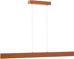 LED závesné svietidlo v terakotovej farbe s kovovým tienidlom Boadella – Kave Home