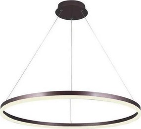 Brilagi - stmievateľný LED luster na lanku CIRCLE LED/55W/230V 3000-6500K hnedá + diaľkový ovládač