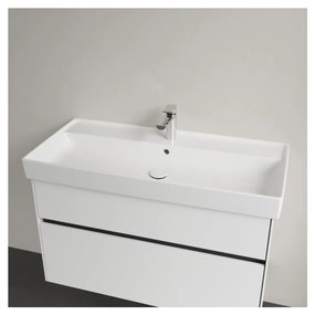 Villeroy & Boch COLLARO - Umývadlo na skrinku 1000x470x160 mm, s prepadom, biela Alpin CeramicPlus 4A33A5R1