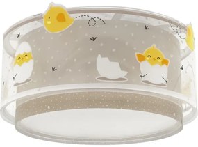 Dalber 76876 - Detské stropné svietidlo BABY CHICK 2xE27/15W/230V