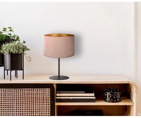 Duolla - Stolná lampa ROLLER 1xE14/15W/230V pr. 20 cm béžová/zlatá
