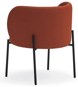 Červené kreslo Teulat Mogi