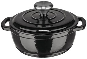 Ernesto®  Liatinový hrniec, Ø 16 cm (čierna)  (100352947)