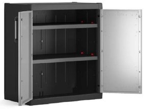 KIS Skriňa DETROIT XL nízka 89 cm, sivá