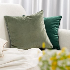 DEKORAČNÁ OBLIEČKA NA VANKÚŠ GAJA2 45X45 CM STRIEBORNÁ