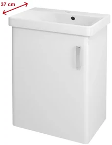 Sapho Sapho, THEIA umývadlová skrinka 51x70x35cm, 1xdvierka, ľavá, biela (TH057), TH057-3030